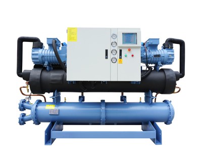 Water-cooled Low Temperature Screw Compressor Freezer